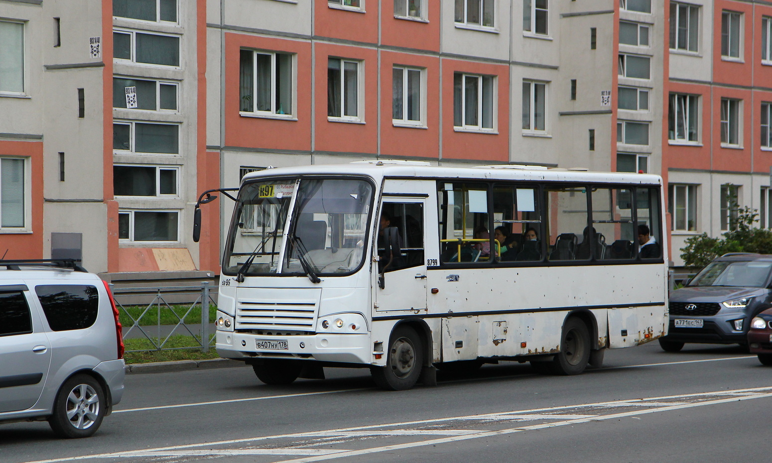 Санкт-Петербург, ПАЗ-320402-05 № 8799