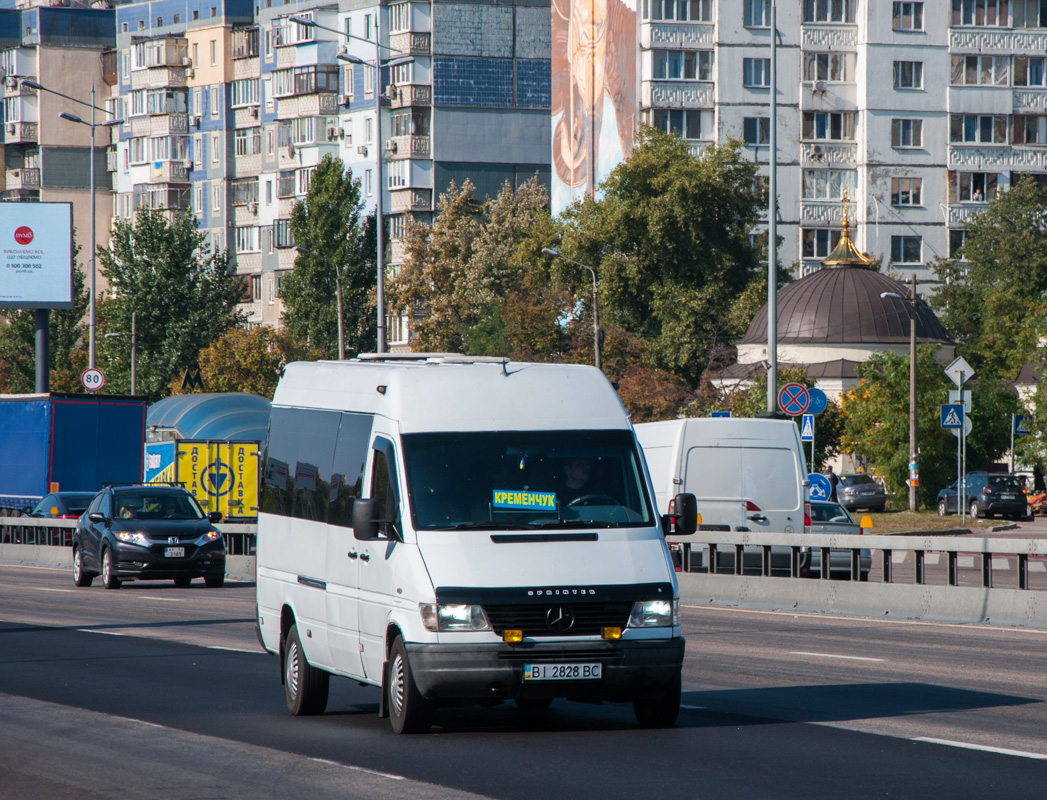 Полтавская область, Mercedes-Benz Sprinter W903 312D № BI 2828 BC