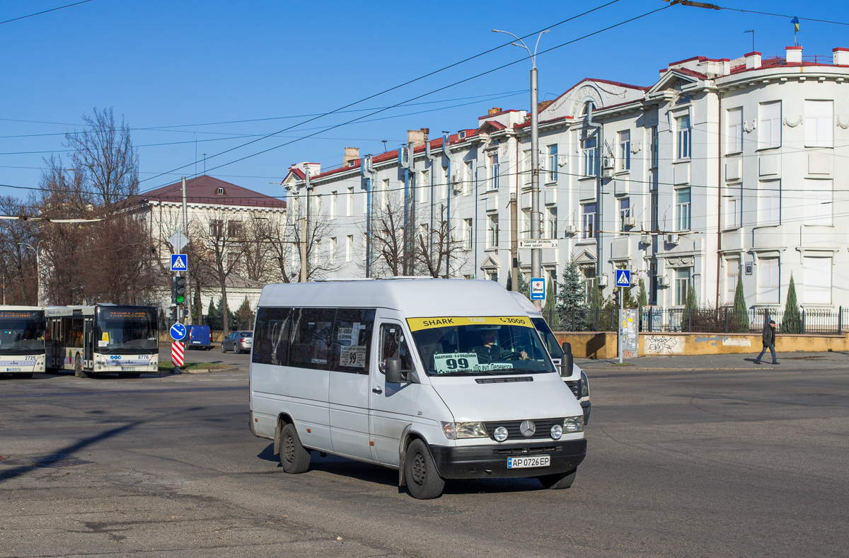 Запорожская область, Mercedes-Benz Sprinter W903 312D № AP 0726 EP