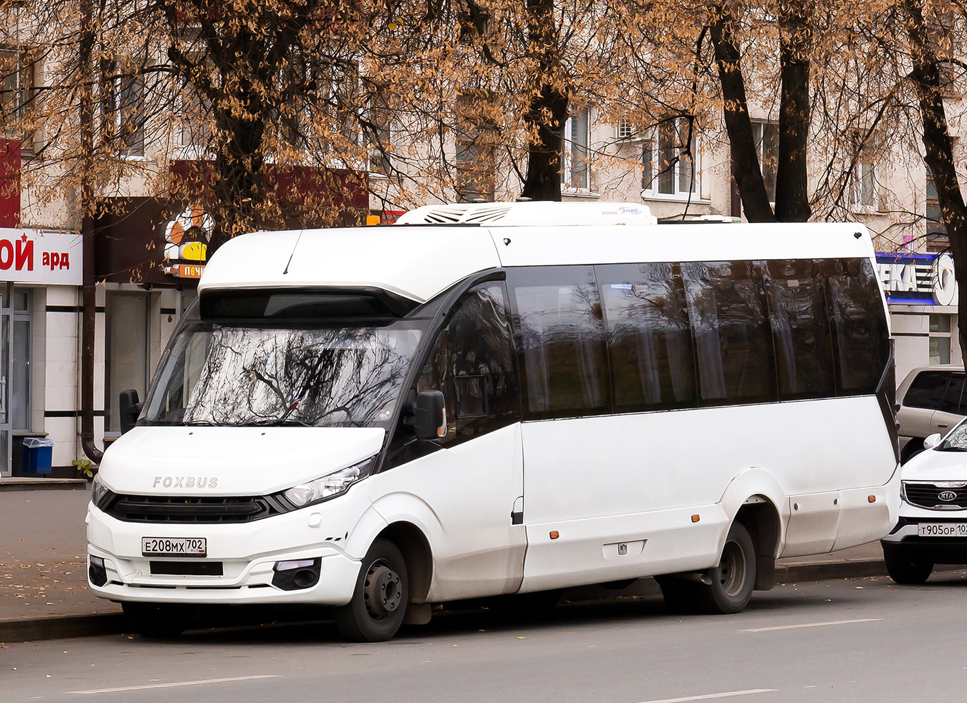 Башкортостан, FoxBus 62412-01 № Е 208 МХ 702
