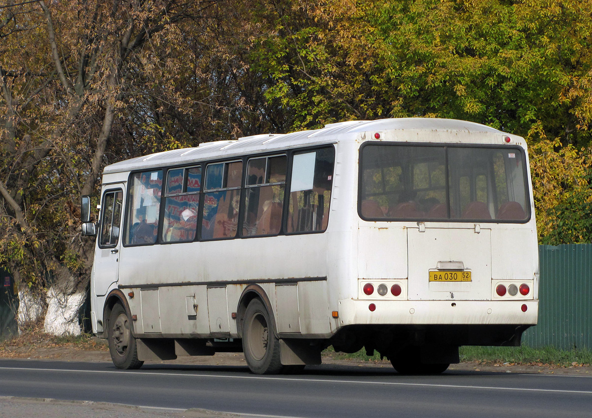 Нижегородская область, ПАЗ-4234-04 № ВА 030 52