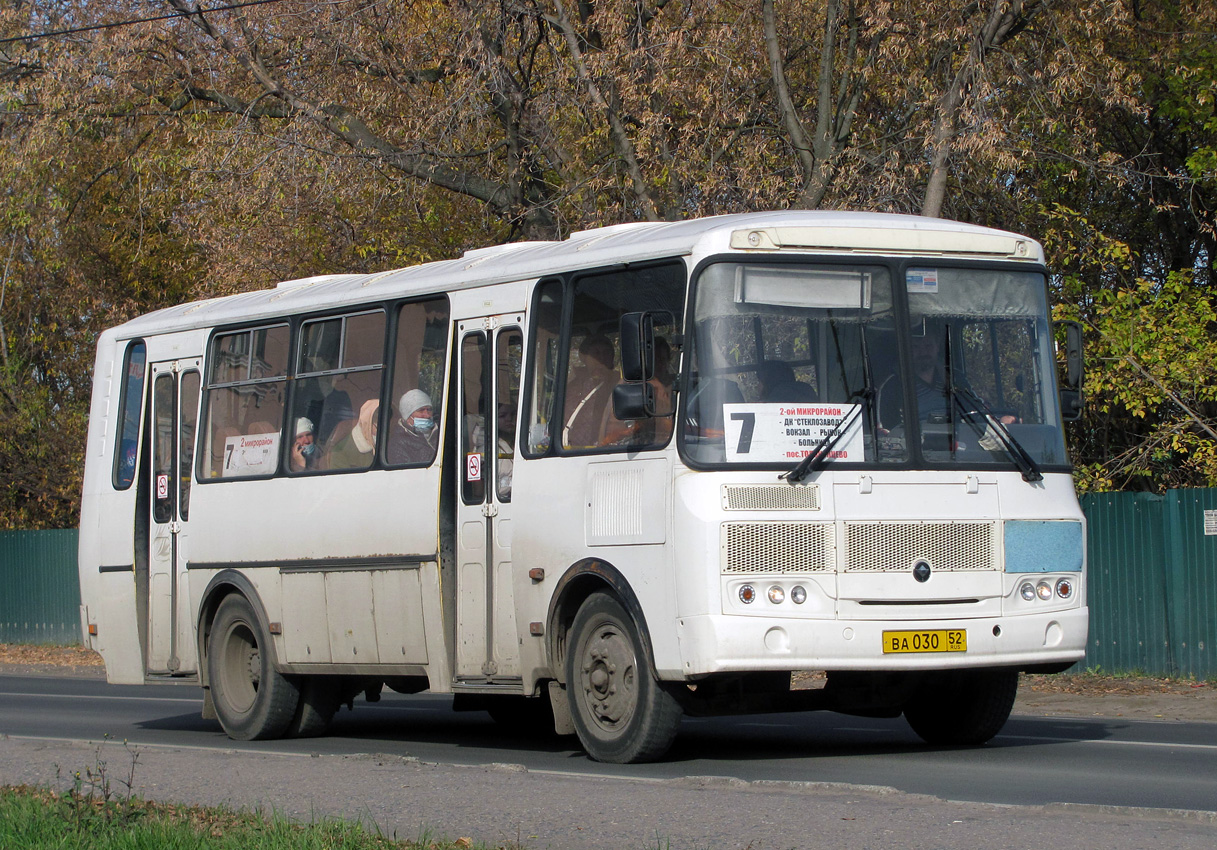 Нижегородская область, ПАЗ-4234-04 № ВА 030 52