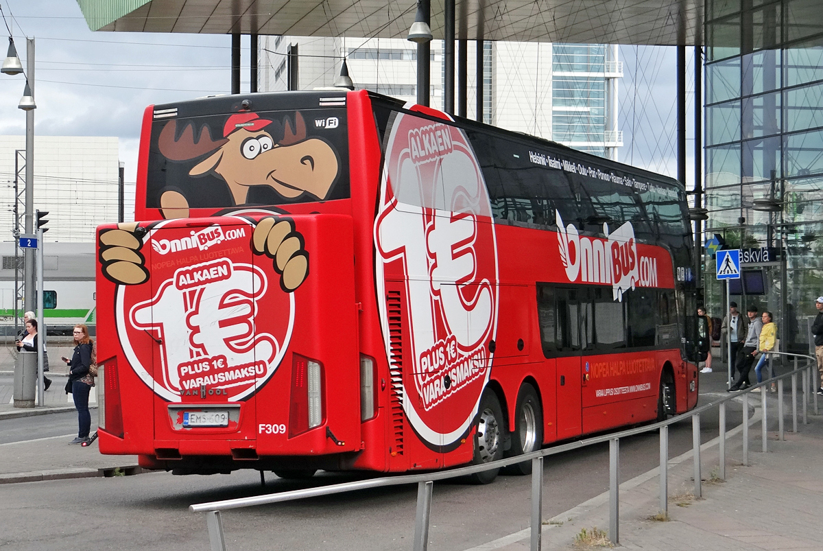 Финляндия, Van Hool TDX27 Astromega № F309