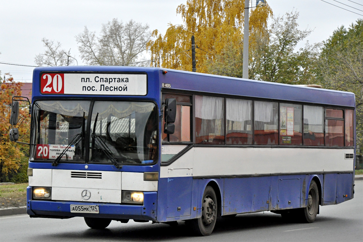 Алтайский край, Mercedes-Benz O405 № А 055 МК 124
