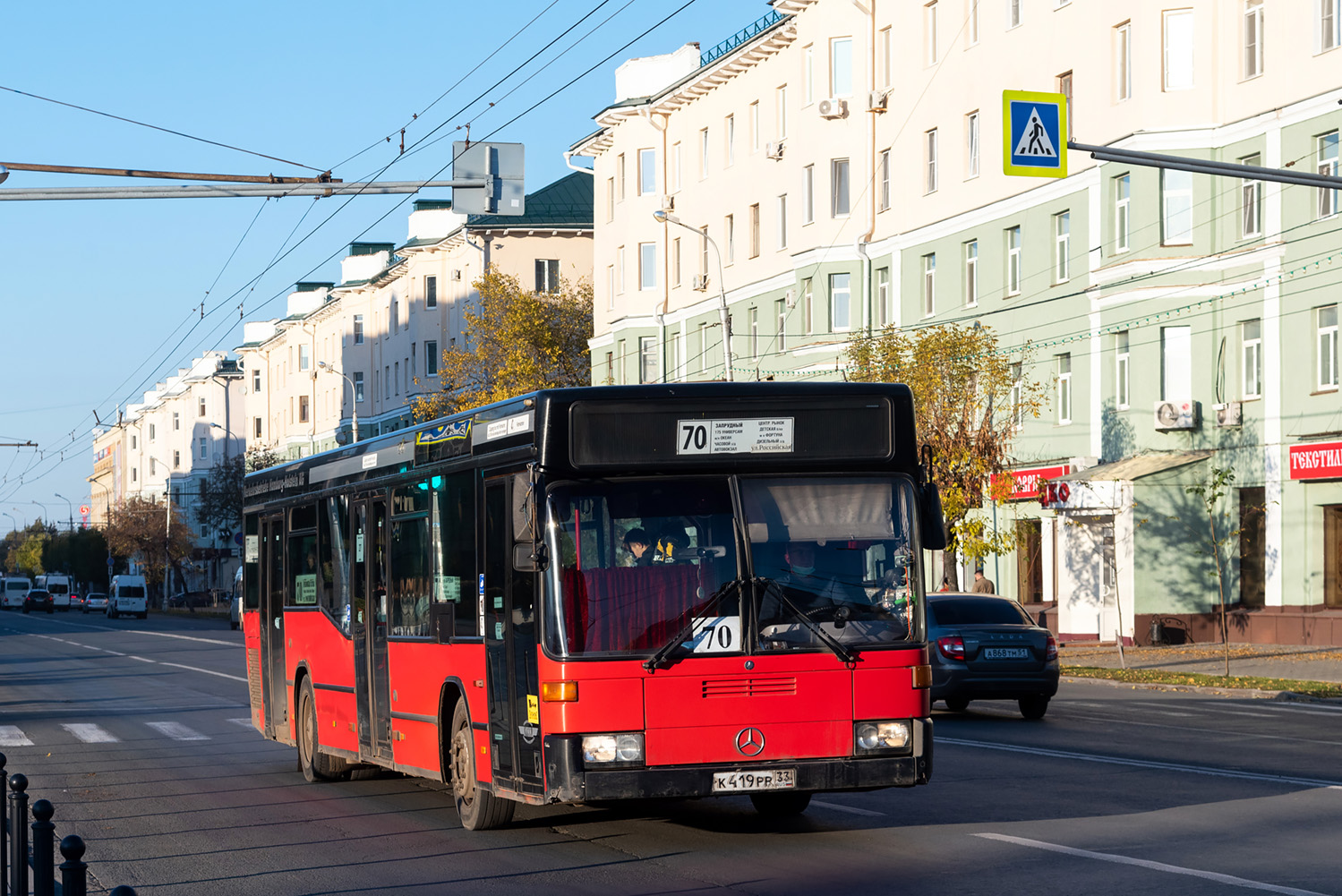 Пензенская область, Mercedes-Benz O405N2 № К 419 РР 33