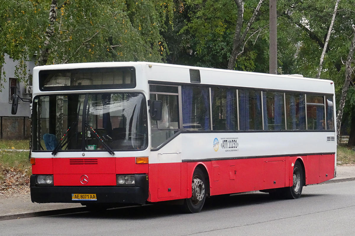 Dnepropetrovsk region, Mercedes-Benz O405 # AE 8071 AA