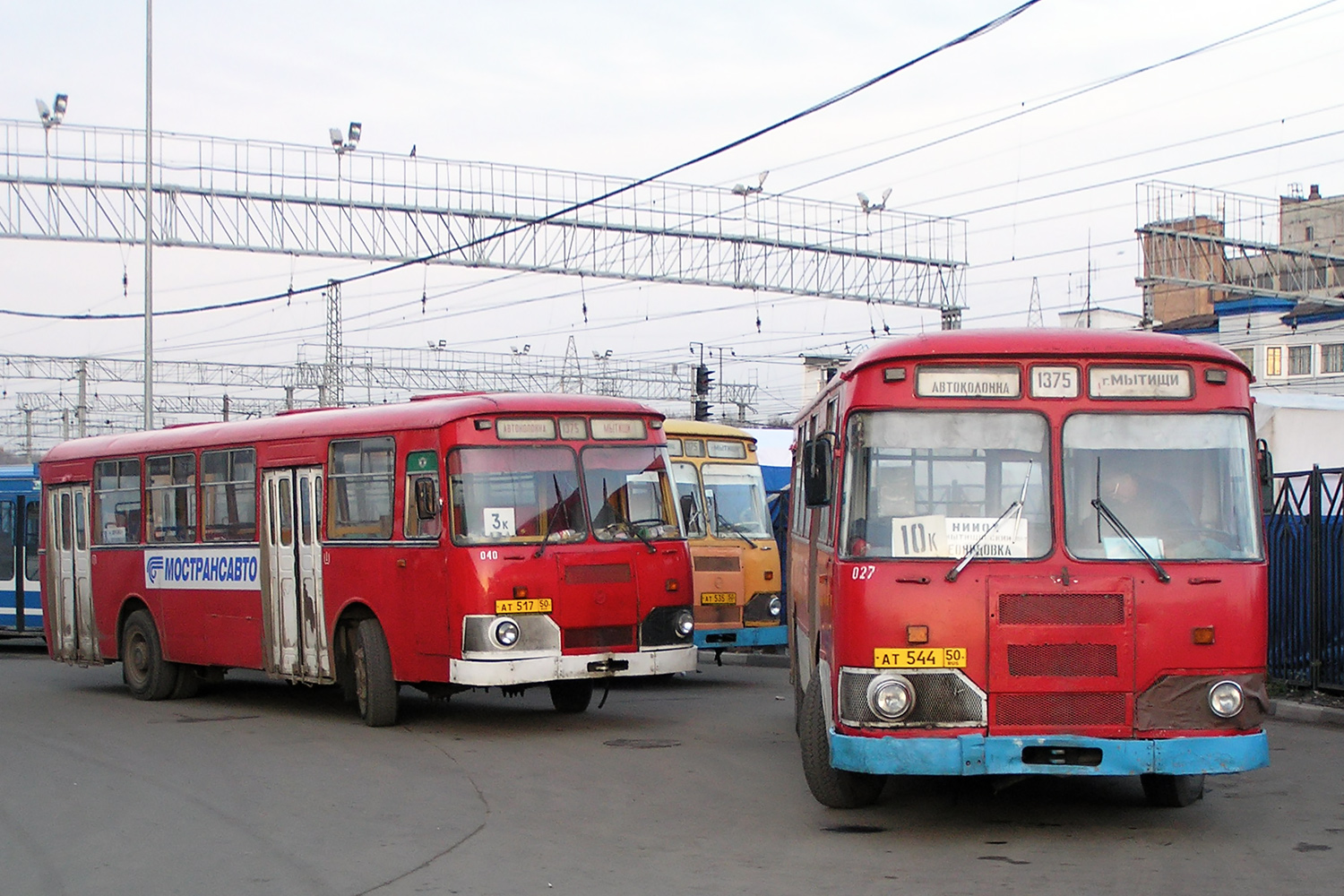 Московская область, ЛиАЗ-677М № 040; Московская область, ЛиАЗ-677М № 027