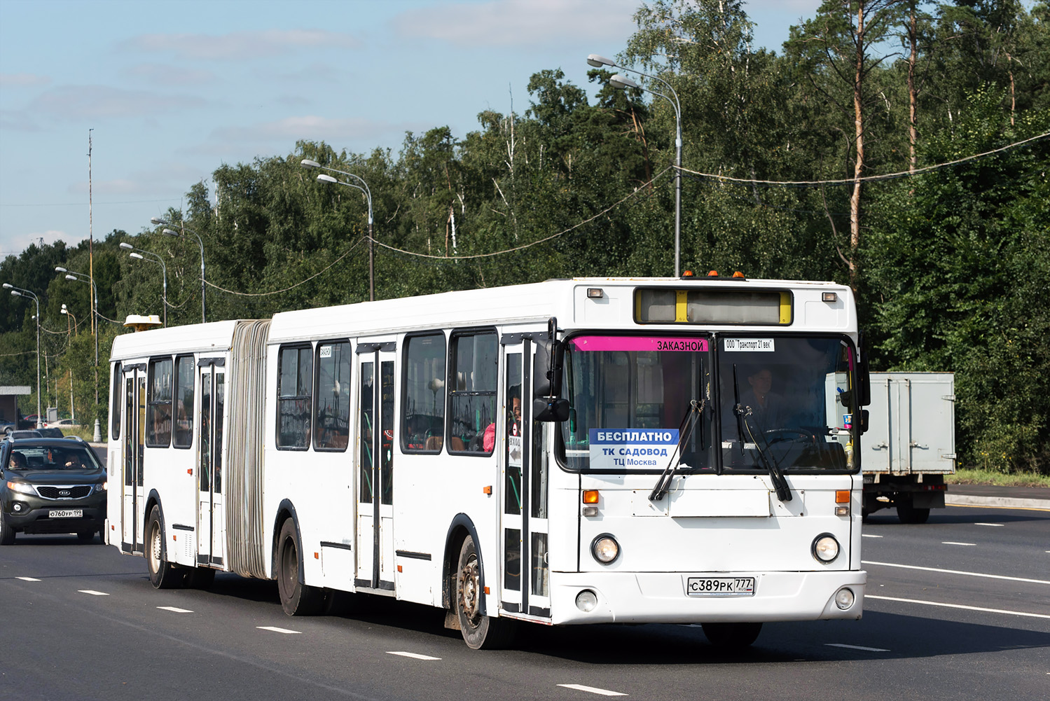 Москва, ЛиАЗ-6212.00 № С 389 РК 777