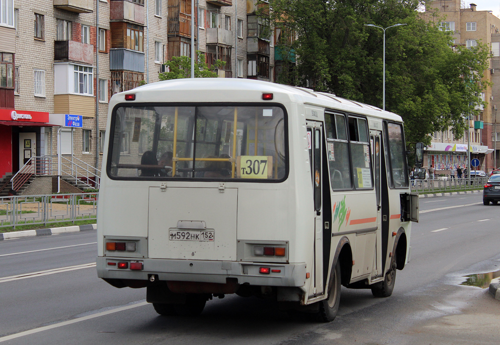 Нижегородская область, ПАЗ-32054 № М 592 НК 152