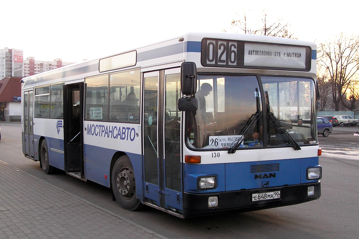 Московская область, MAN 791 SL202 № 130