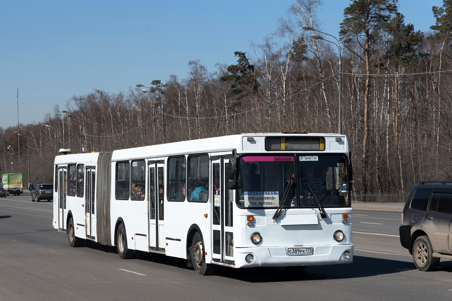 Москва, ЛиАЗ-6212.00 № С 389 РК 777