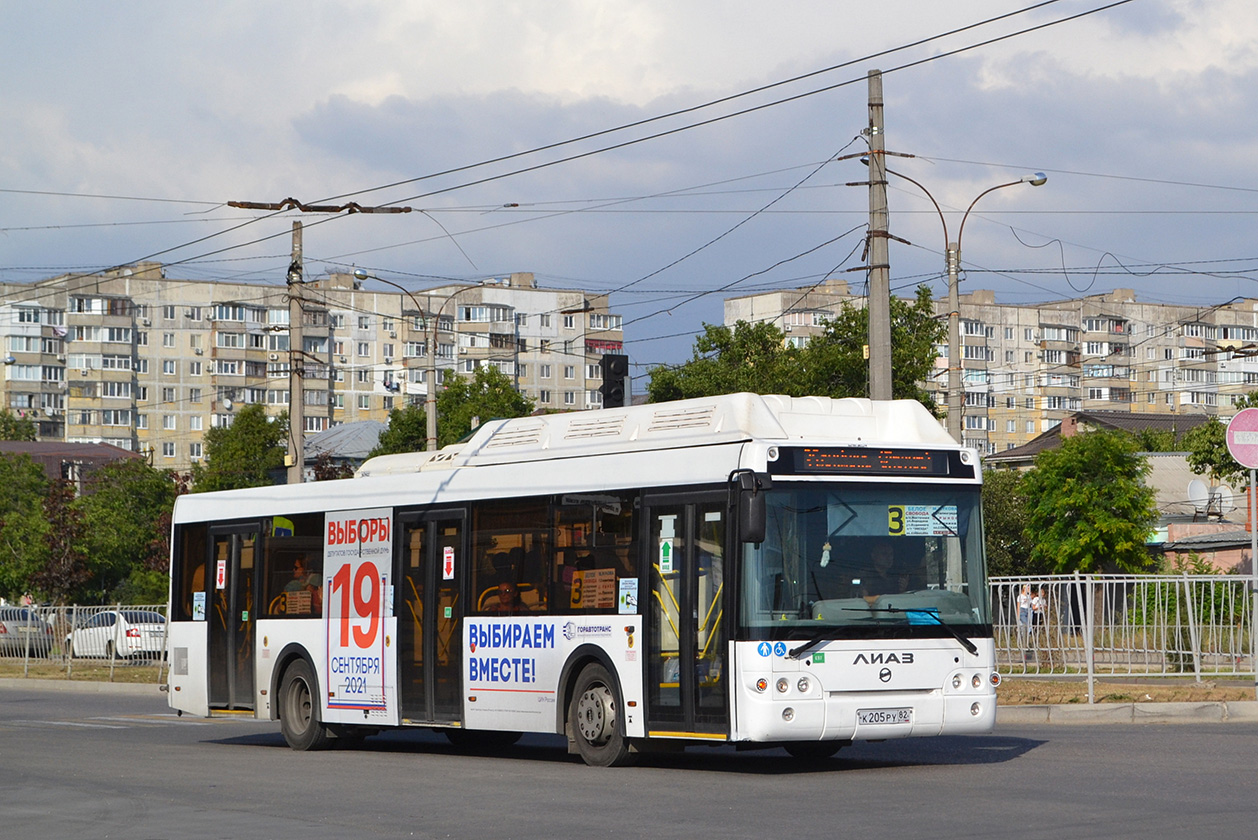Республика Крым, ЛиАЗ-5292.67 (CNG) № К 205 РУ 82