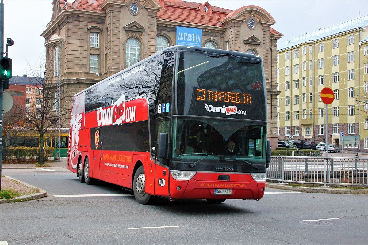 Финляндия, Van Hool TDX27 Astromega № F349