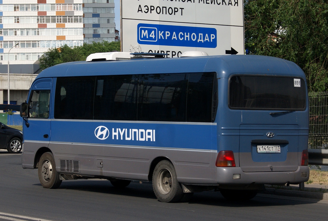 Ростовская область, Hyundai County Deluxe № Х 141 СТ 161