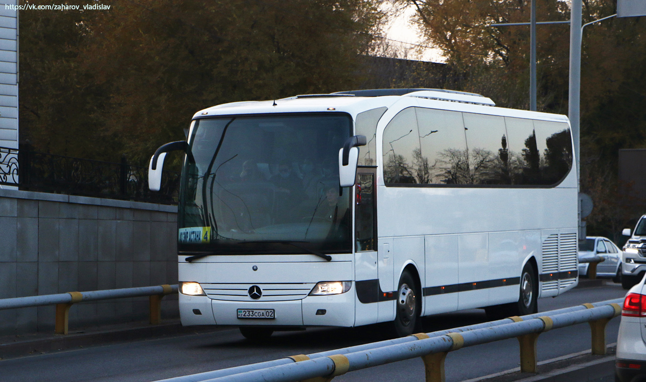 Алматы, Mercedes-Benz O580-15RHD Travego № 233 CGA 02