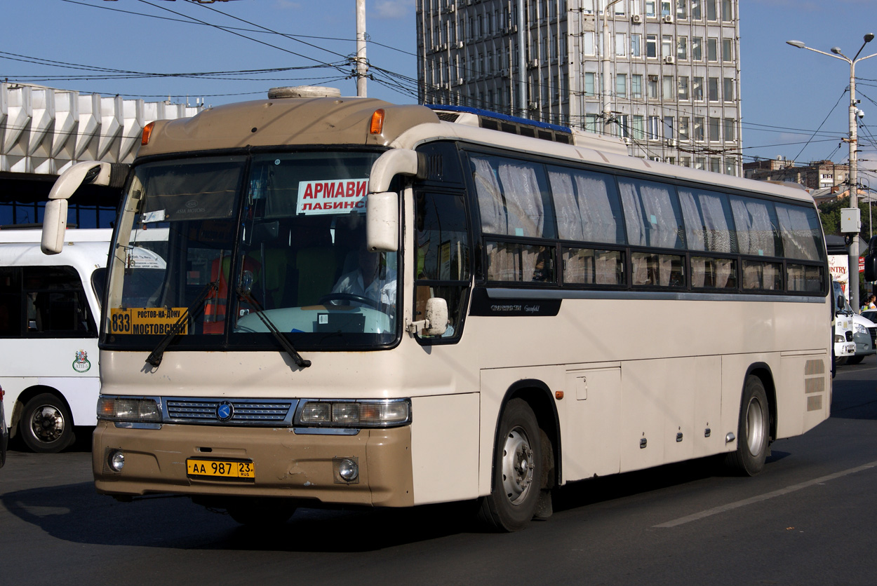 Krasnodar region, Kia Granbird KM948 Greenfield # АА 987 23