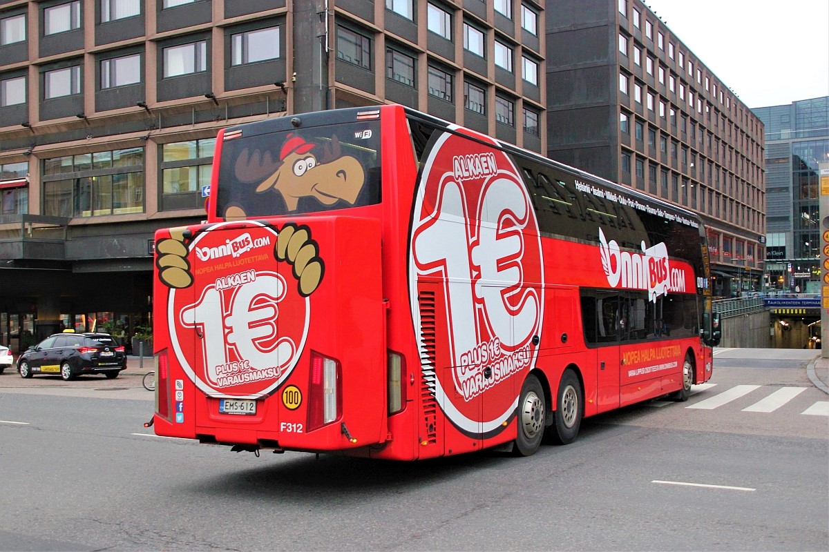 Финляндия, Van Hool TDX27 Astromega № F312