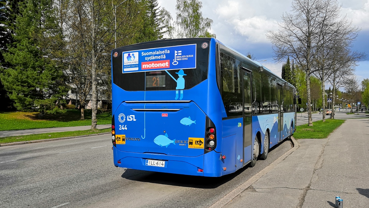 Финляндия, Volvo 8900BLE № 244