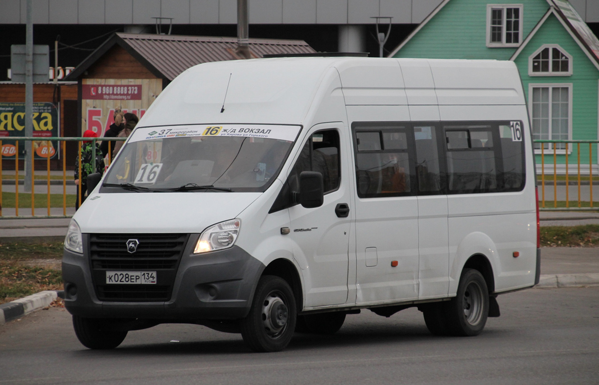 Волгоградская область, ГАЗ-A65R35 Next № К 028 ЕР 134 Волгоградская область, ГАЗ-A65R35 Next № К 028 ЕР 134