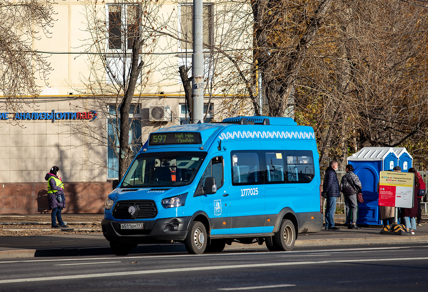 Москва, Нижегородец-222708 (Ford Transit FBD) № 1777025