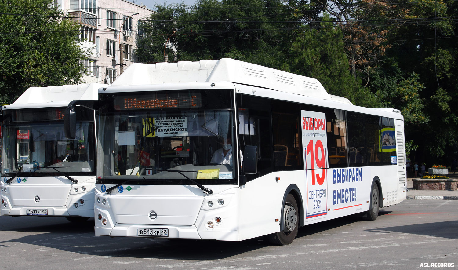 Республика Крым, ЛиАЗ-5292.67 (CNG) № В 513 КР 82