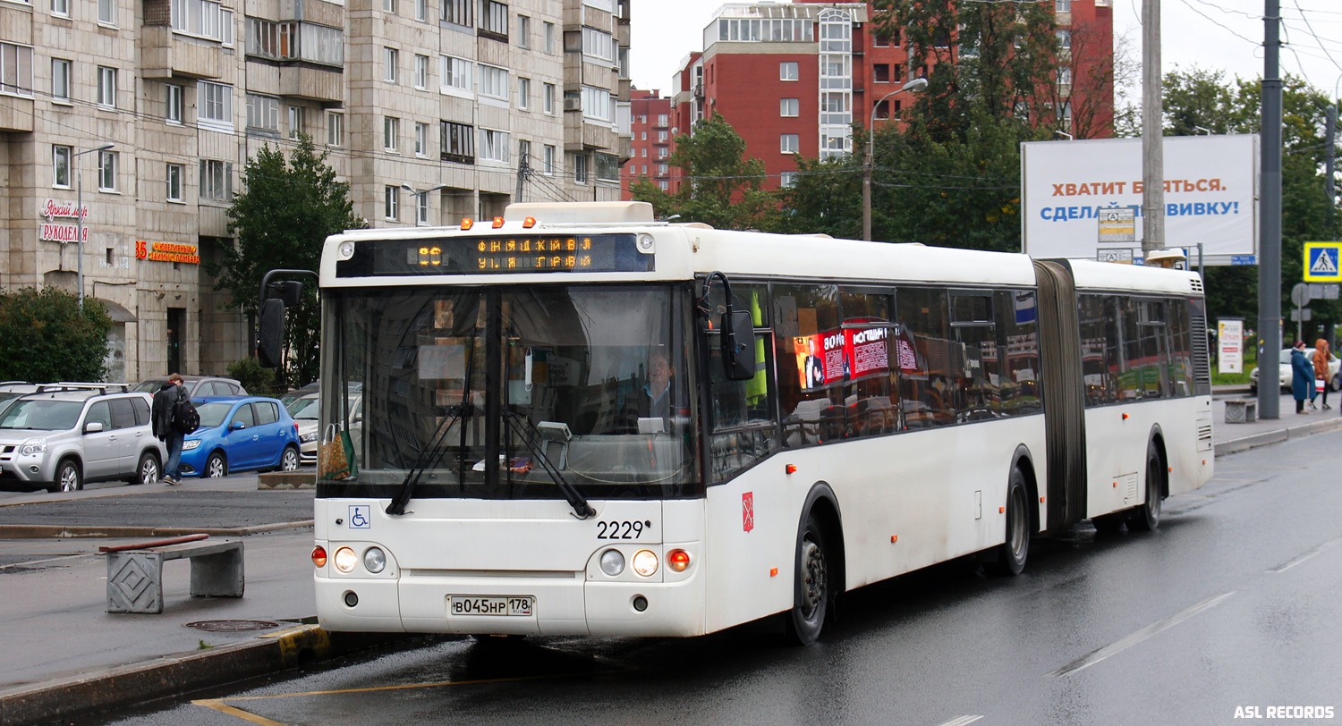 Санкт-Петербург, ЛиАЗ-6213.20 № 2229