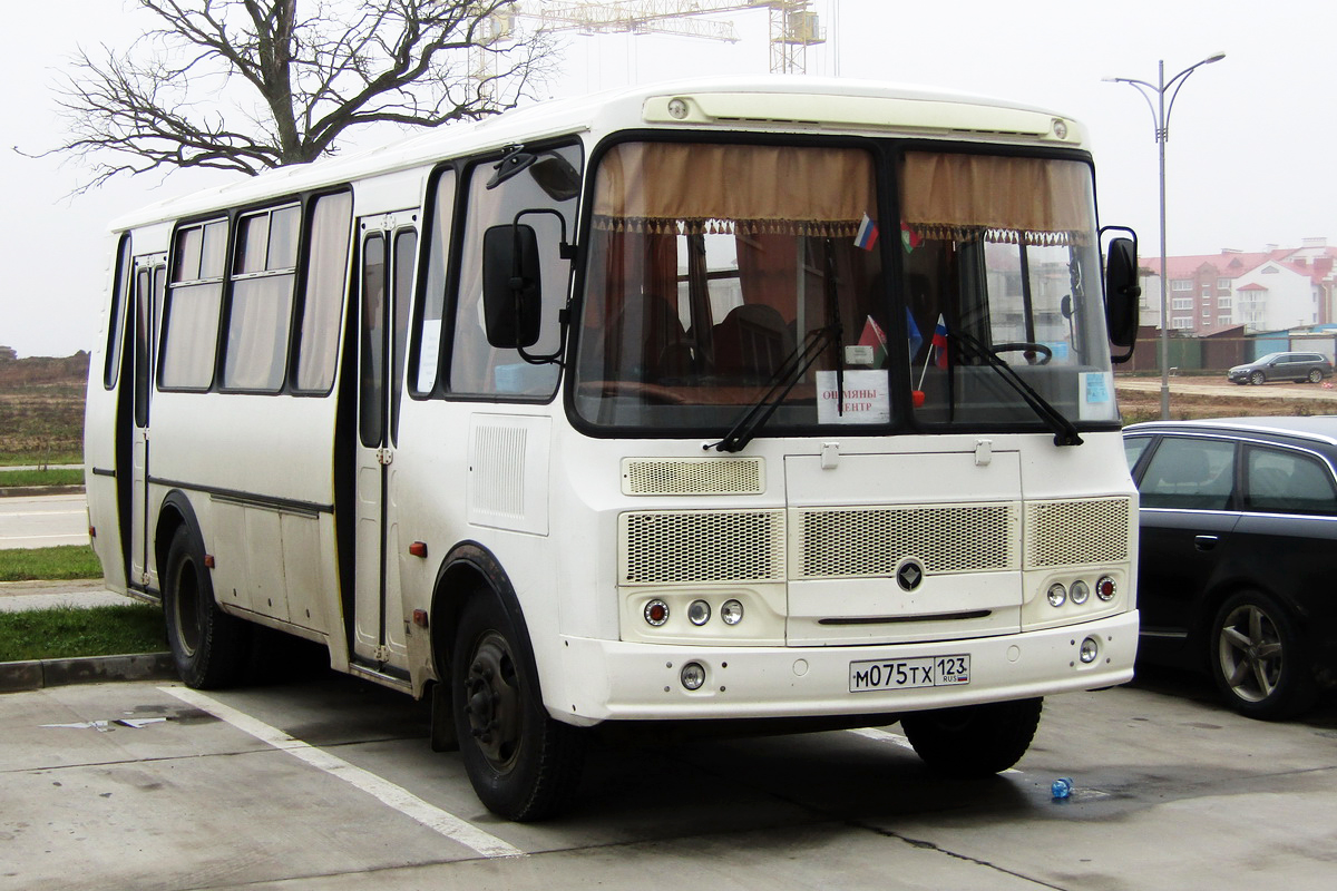 Краснодарский край, ПАЗ-4234-04 № М 075 ТХ 123