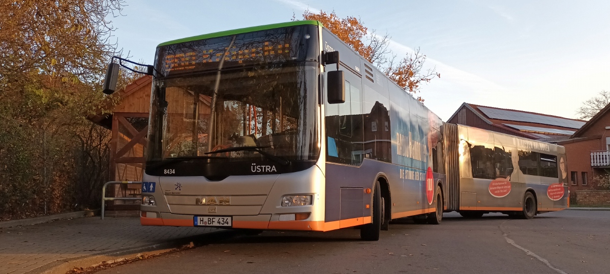 Нижняя Саксония, MAN A23 Lion's City G NG323 № 8434