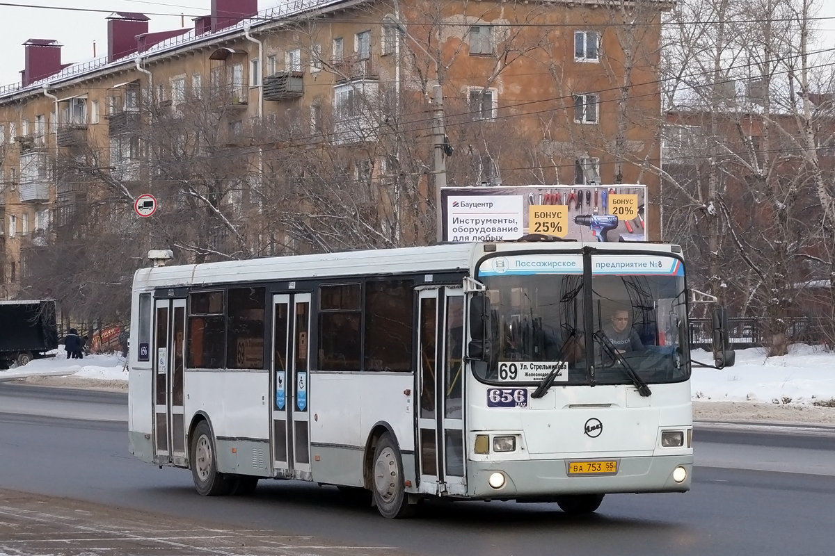 Омская область, ЛиАЗ-5293.00 № 656