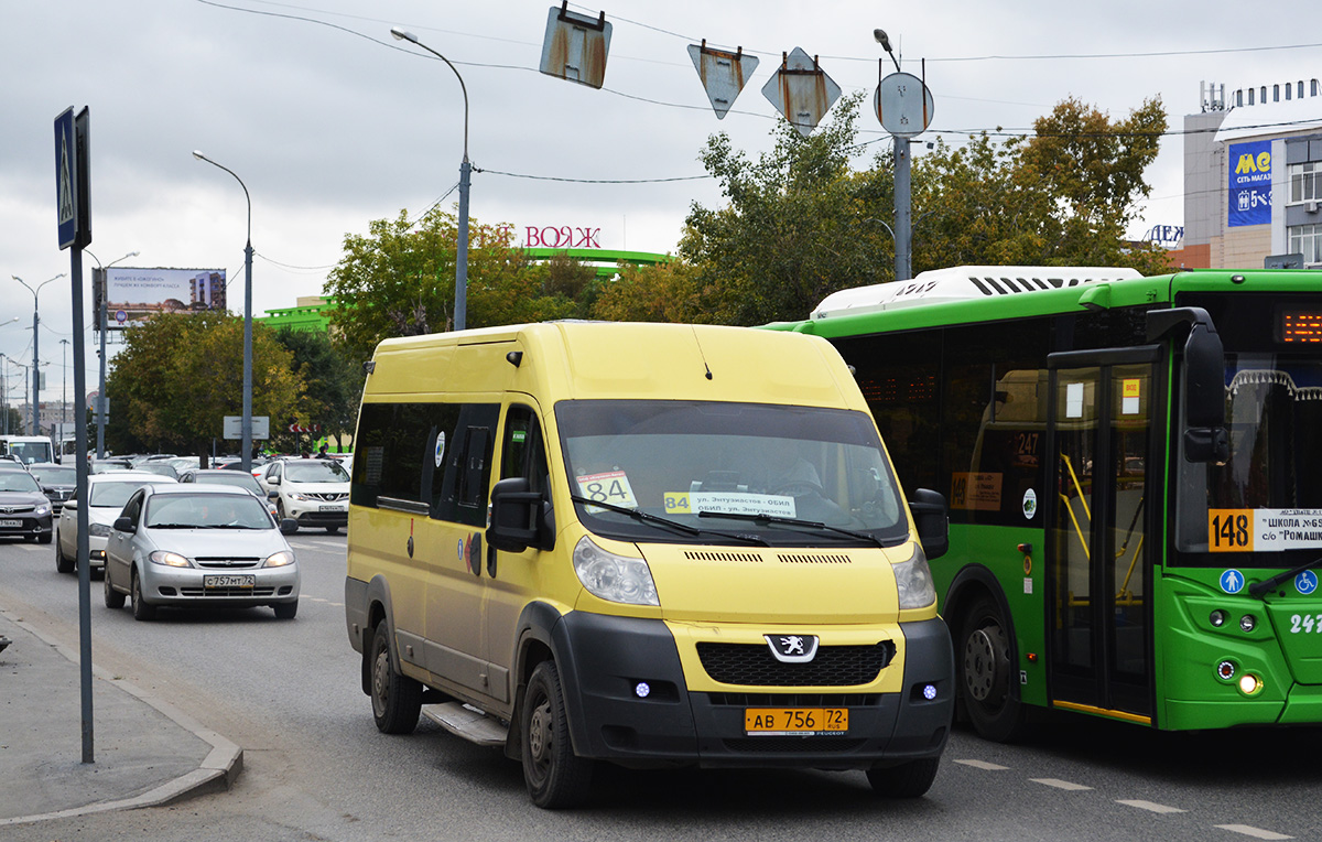Тюменская область, Нижегородец-2227SK (Peugeot Boxer) № АВ 756 72
