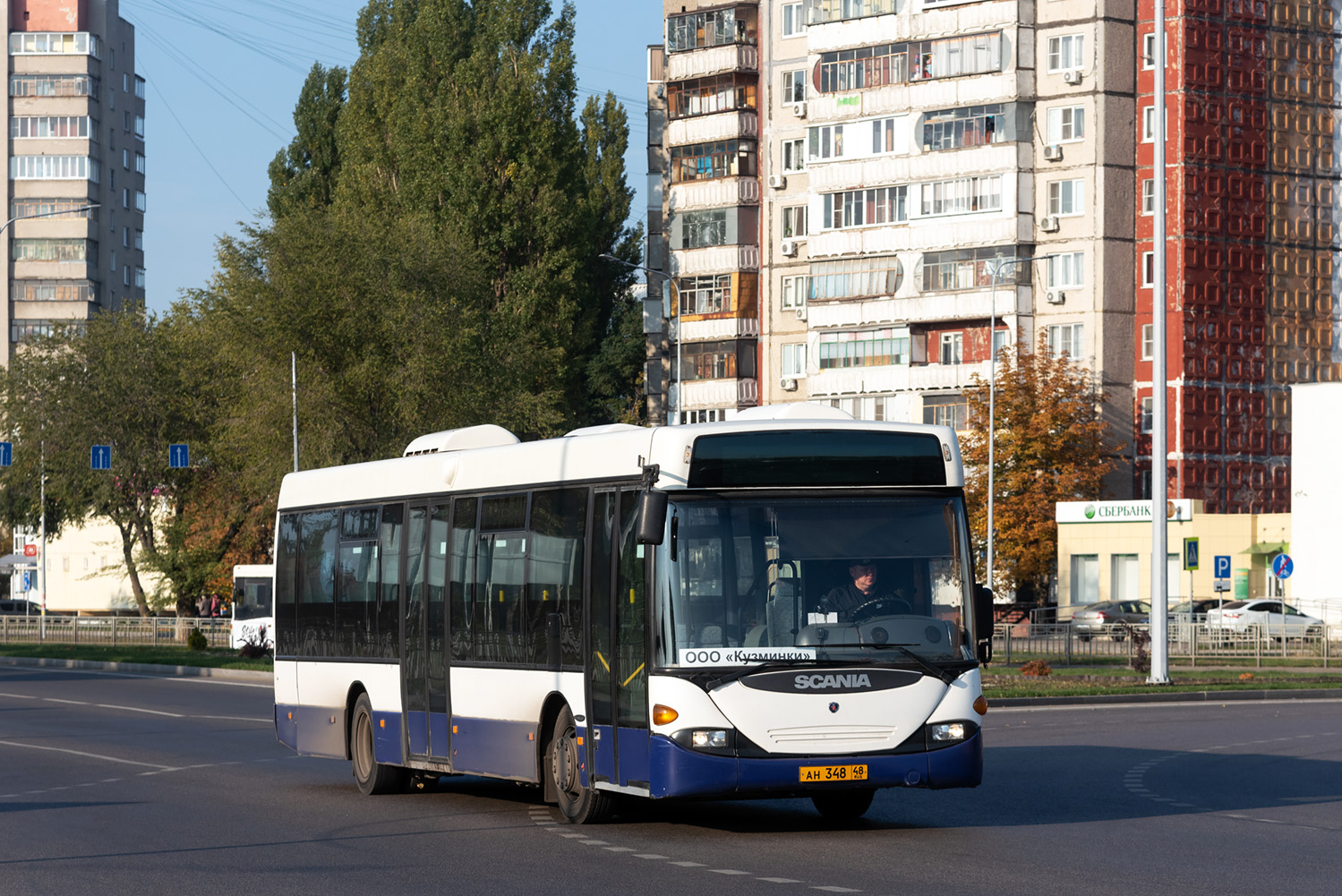 Липецкая область, Scania OmniLink I (Скания-Питер) № АН 348 48