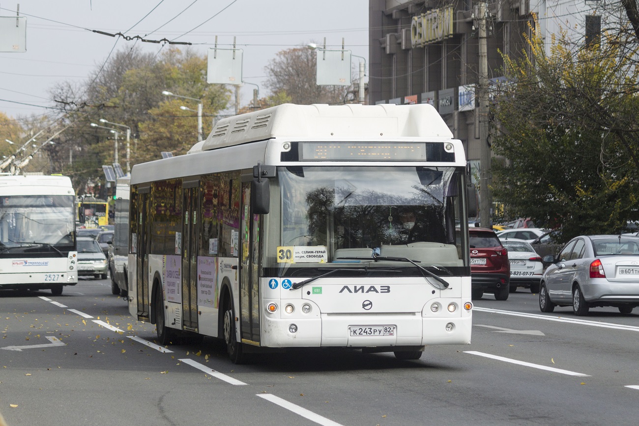 Республика Крым, ЛиАЗ-5292.67 (CNG) № К 243 РУ 82
