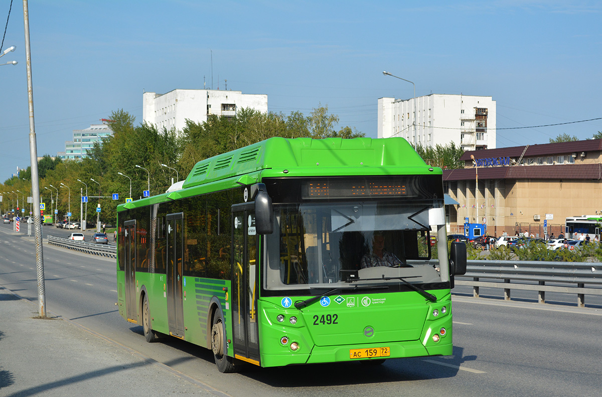 Тюменская область, ЛиАЗ-5292.67 (CNG) № 2492