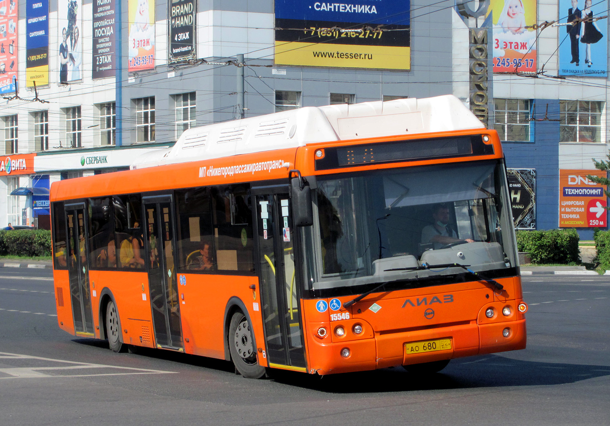 Нижегородская область, ЛиАЗ-5292.67 (CNG) № 15546