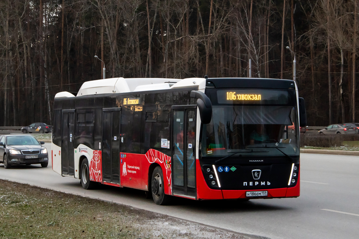 Пермский край, НефАЗ-5299-40-57 (CNG) № Н 186 ЕМ 159