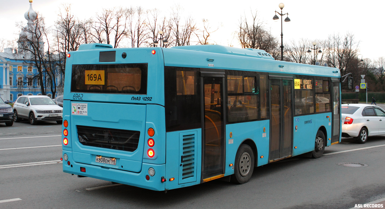 Санкт-Петербург, ЛиАЗ-4292.60 (1-2-1) № 6962