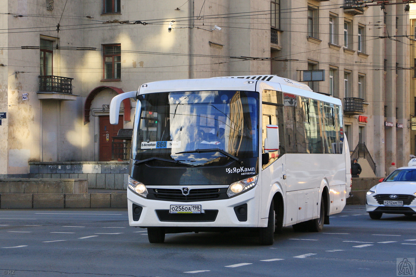 Санкт-Петербург, ПАЗ-320405-04 "Vector Next" (межгород) № О 256 ОА 198