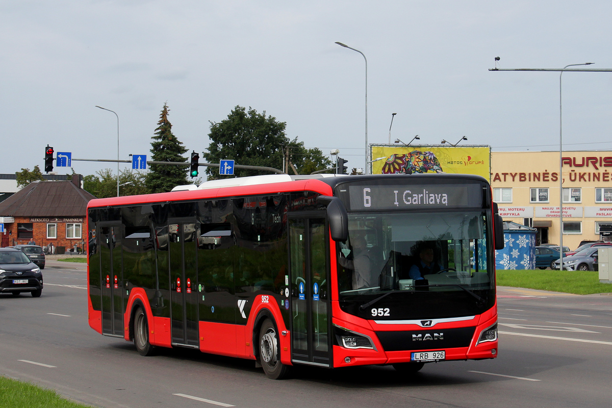Литва, MAN 12C Lion's City 12 NL330 EfficientHybrid № 952