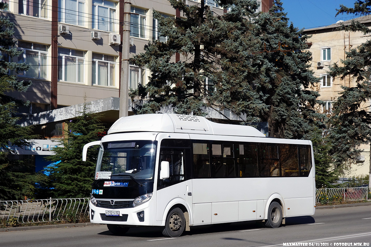 Республика Крым, ПАЗ-320415-14 "Vector Next" № К 712 ТУ 82