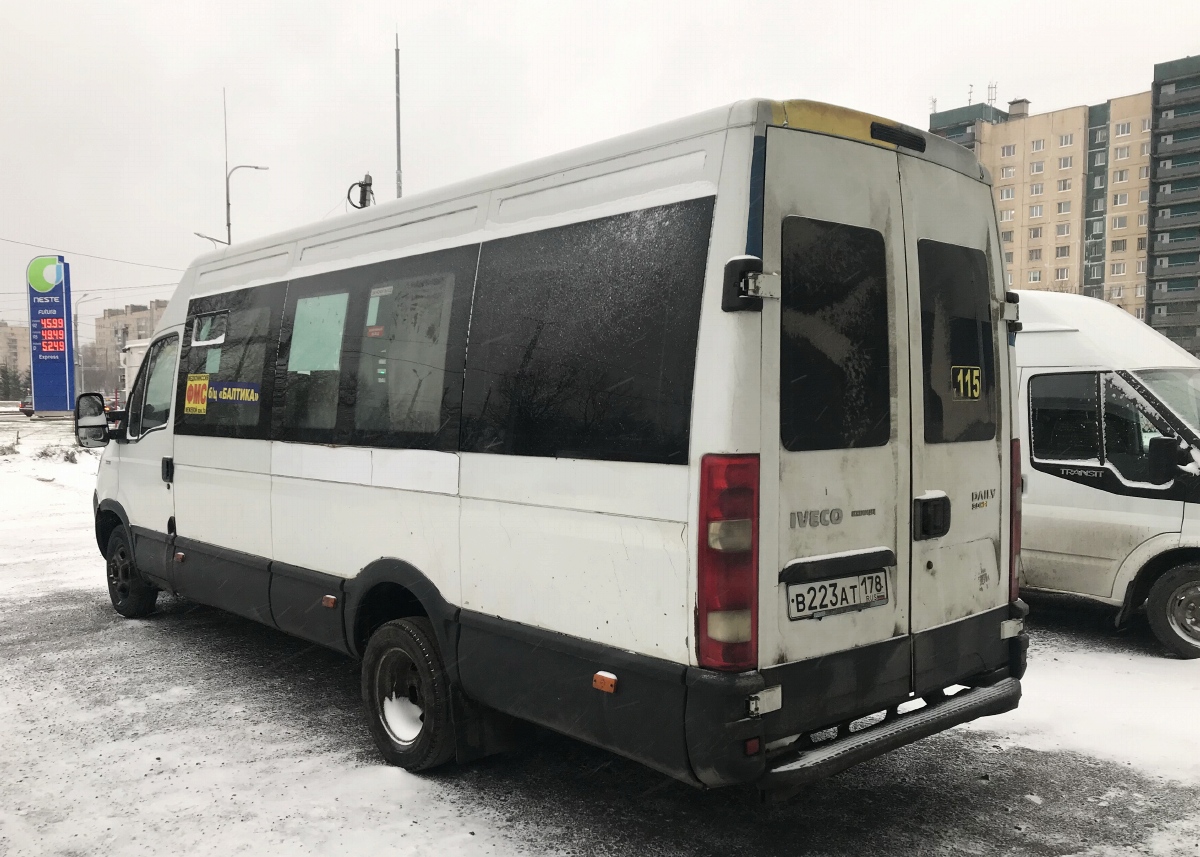 Санкт-Петербург, Нижегородец-2227UT (IVECO Daily) № 604