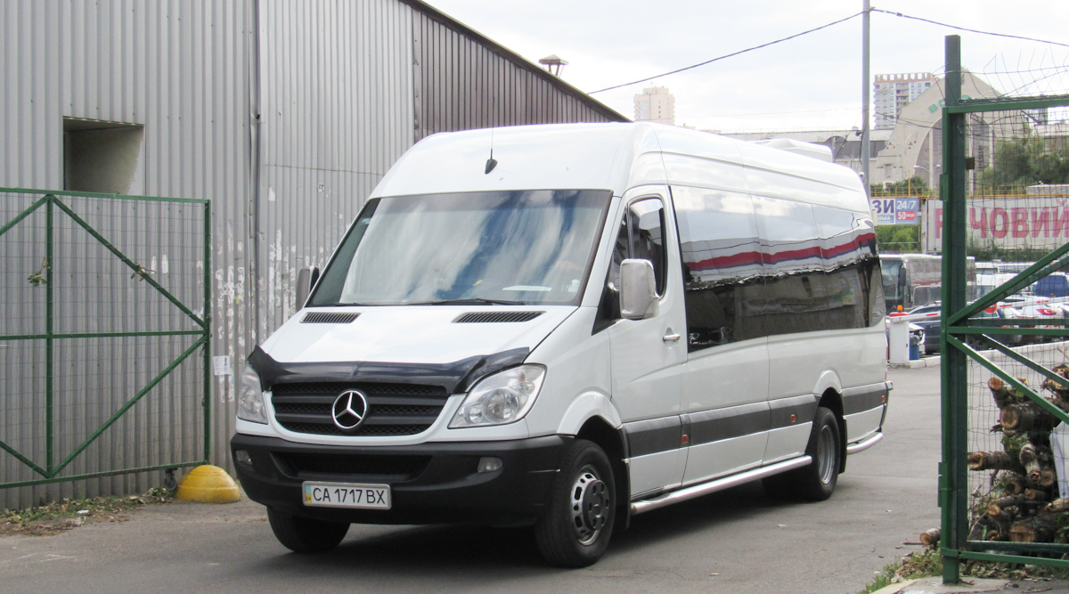 Черкасская область, Mercedes-Benz Sprinter W906 515CDI № CA 1717 BX