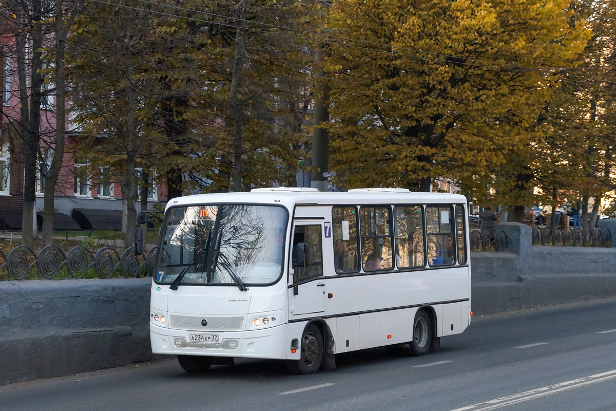 Ivanovo region, PAZ-320302-11 "Vector" Nr. А 234 ХР 37