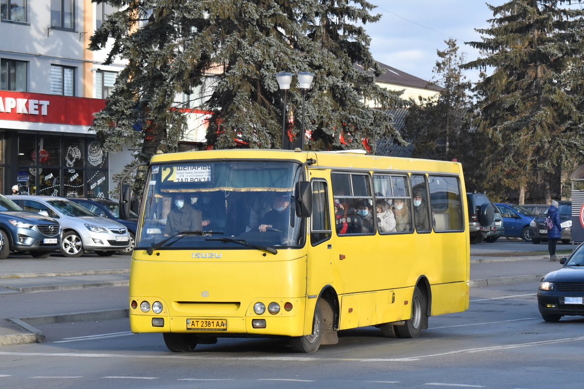 Ивано-Франковская область, ЧА A092Н2 № AT 2381 AA