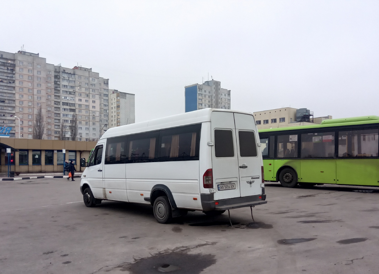 Харьковская область, Mercedes-Benz Sprinter W904 416CDI № AX 5056 EK