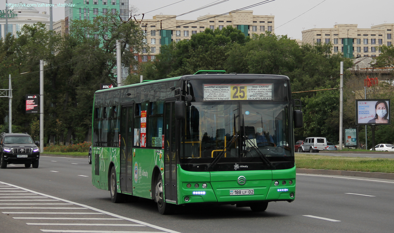 Алматы, Golden Dragon XML6105CR (Hyundai Trans Auto) № 188 LF 02