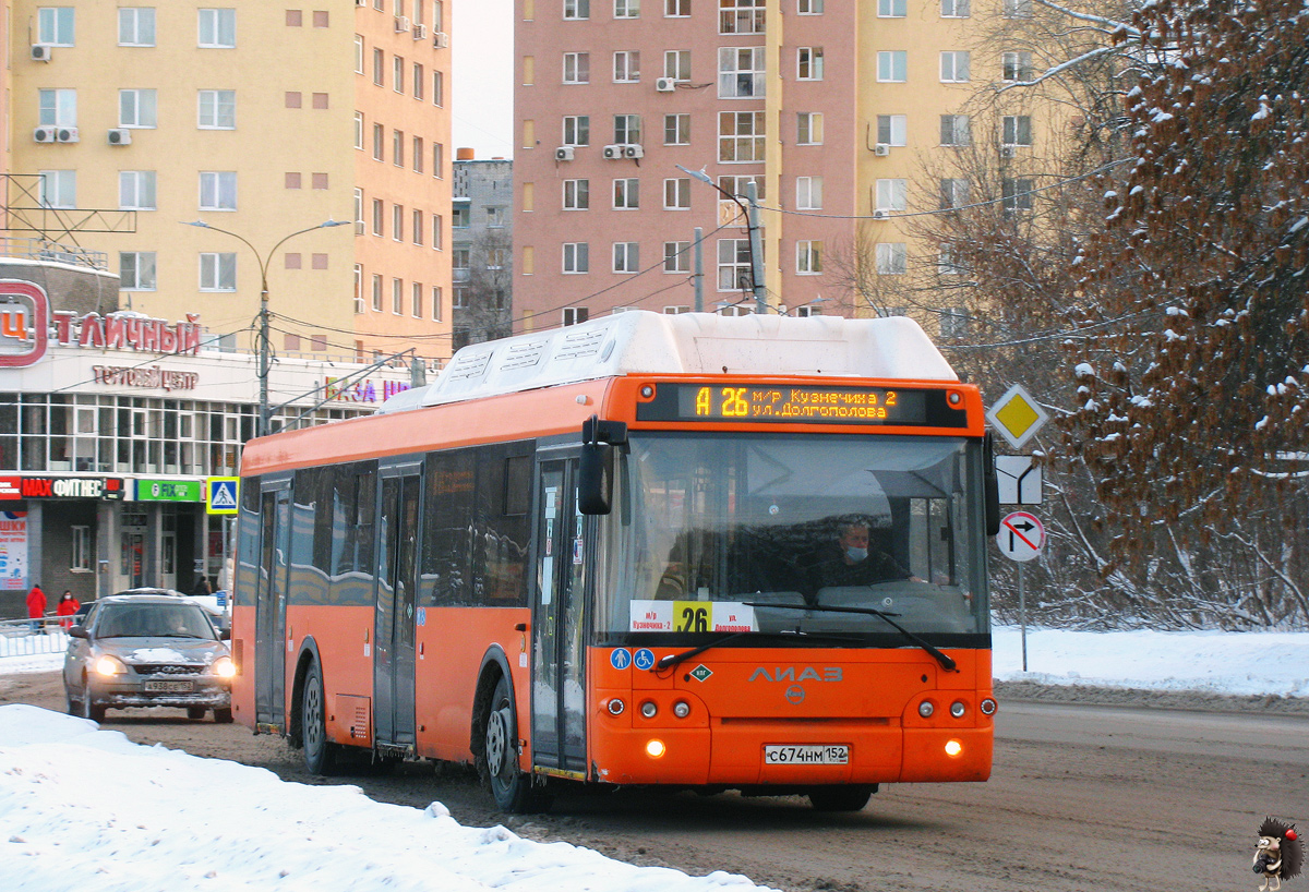 Нижегородская область, ЛиАЗ-5292.67 (CNG) № 31067