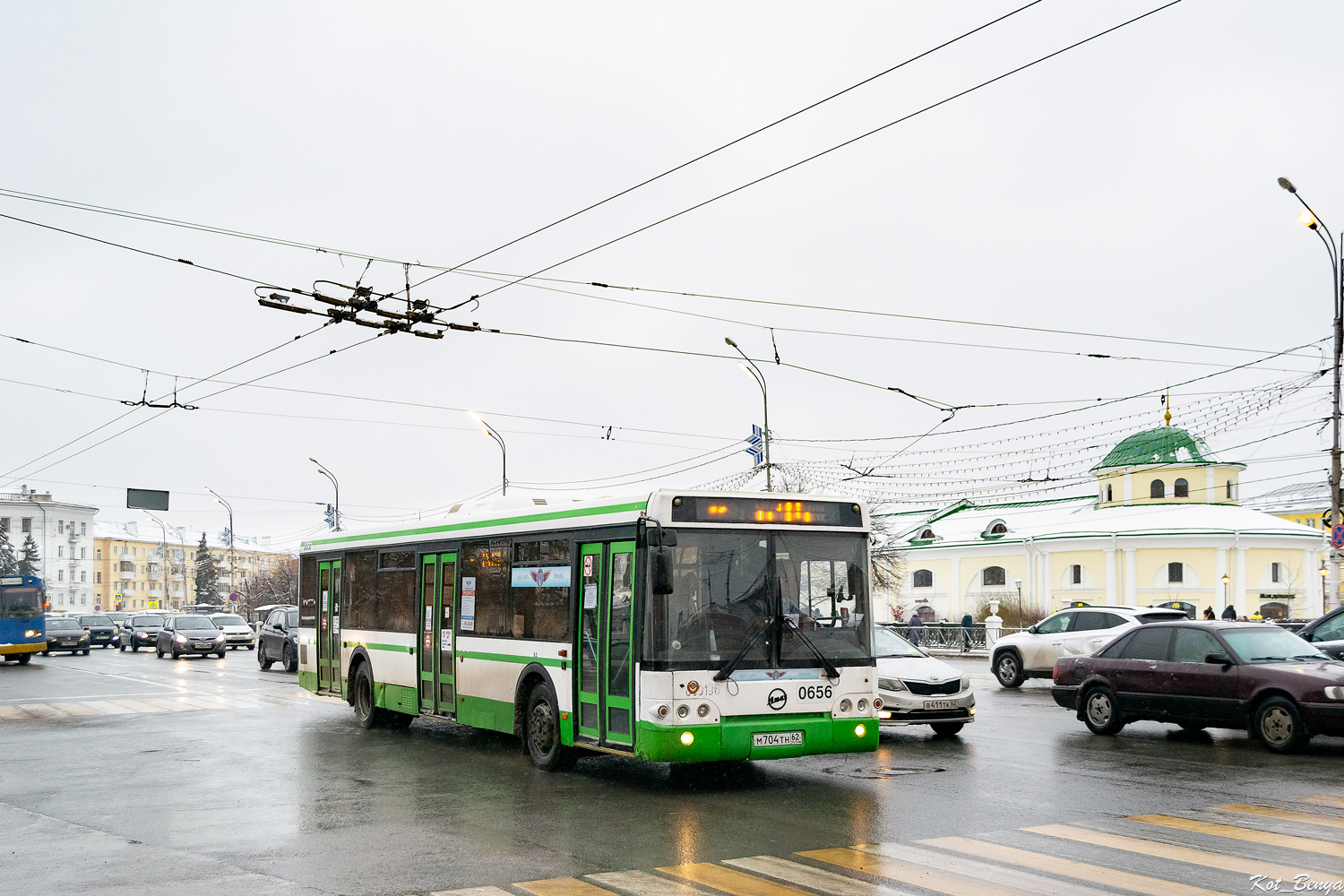 Ryazan region, LiAZ-5292.21 # 0656