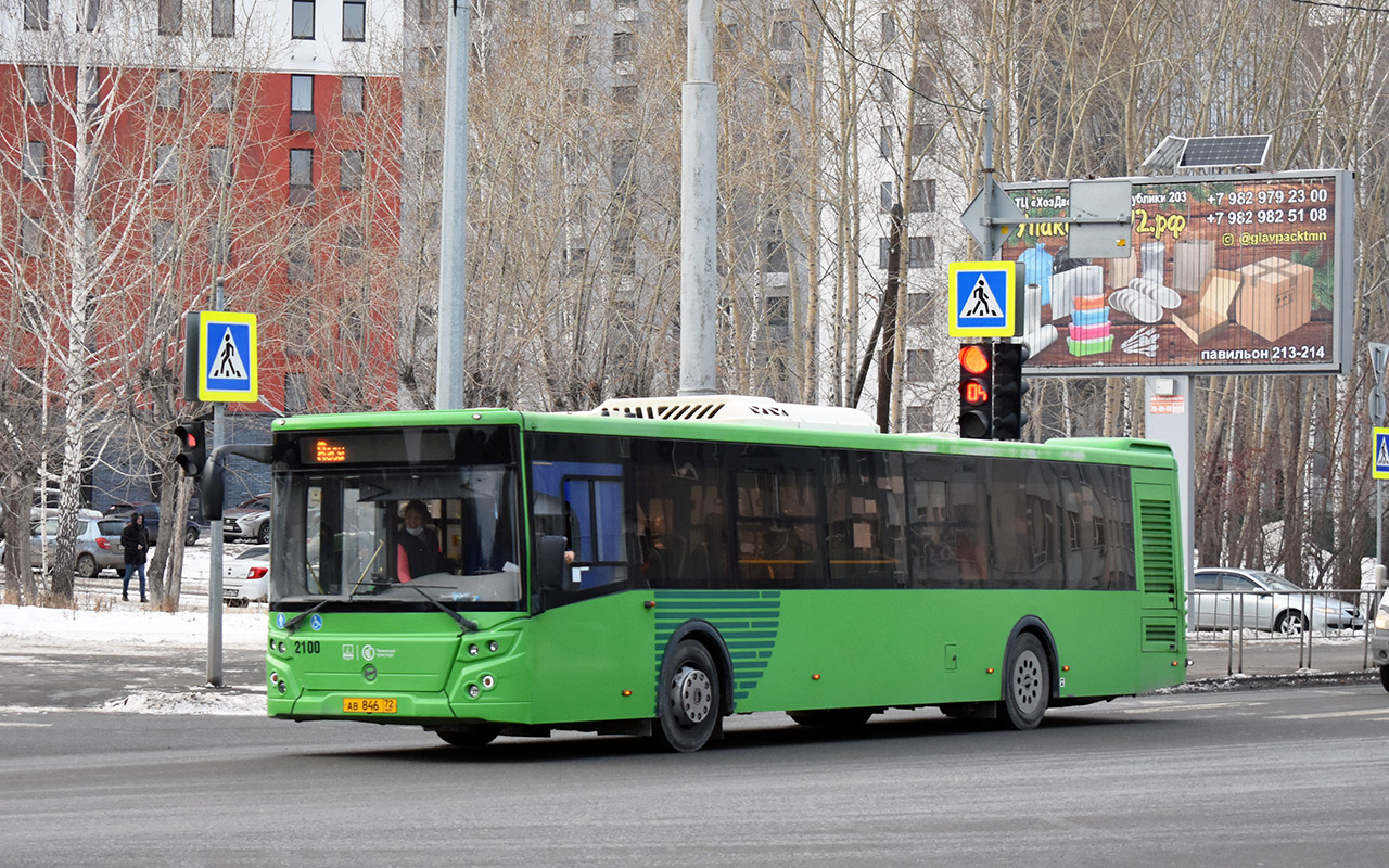 Тюменская область, ЛиАЗ-5292.65 № 2100