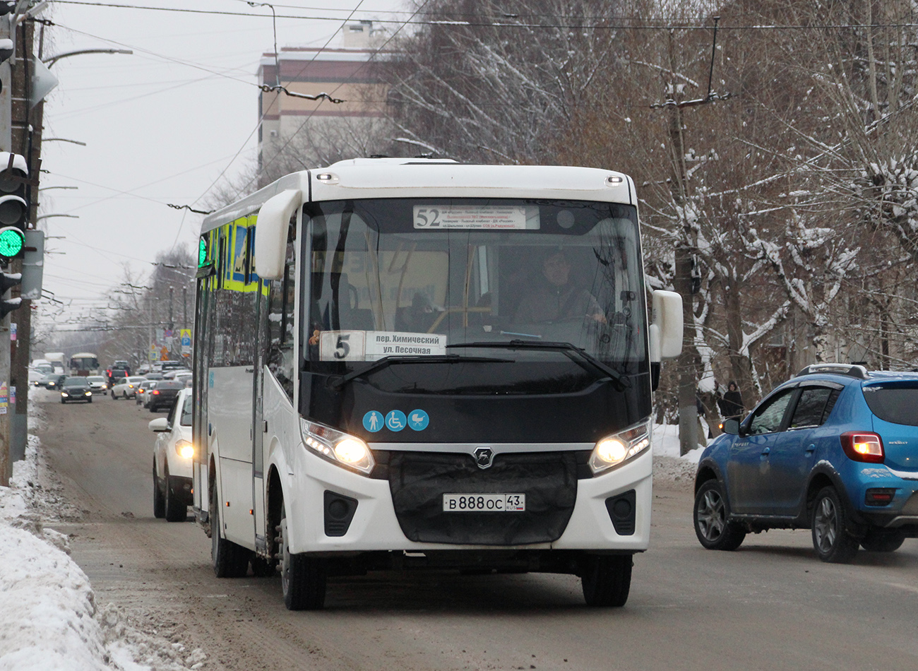 Кировская область, ПАЗ-320415-04 "Vector Next" № В 888 ОС 43