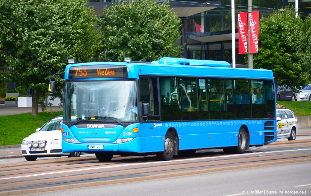 Sweden, Scania OmniLink II # 2508